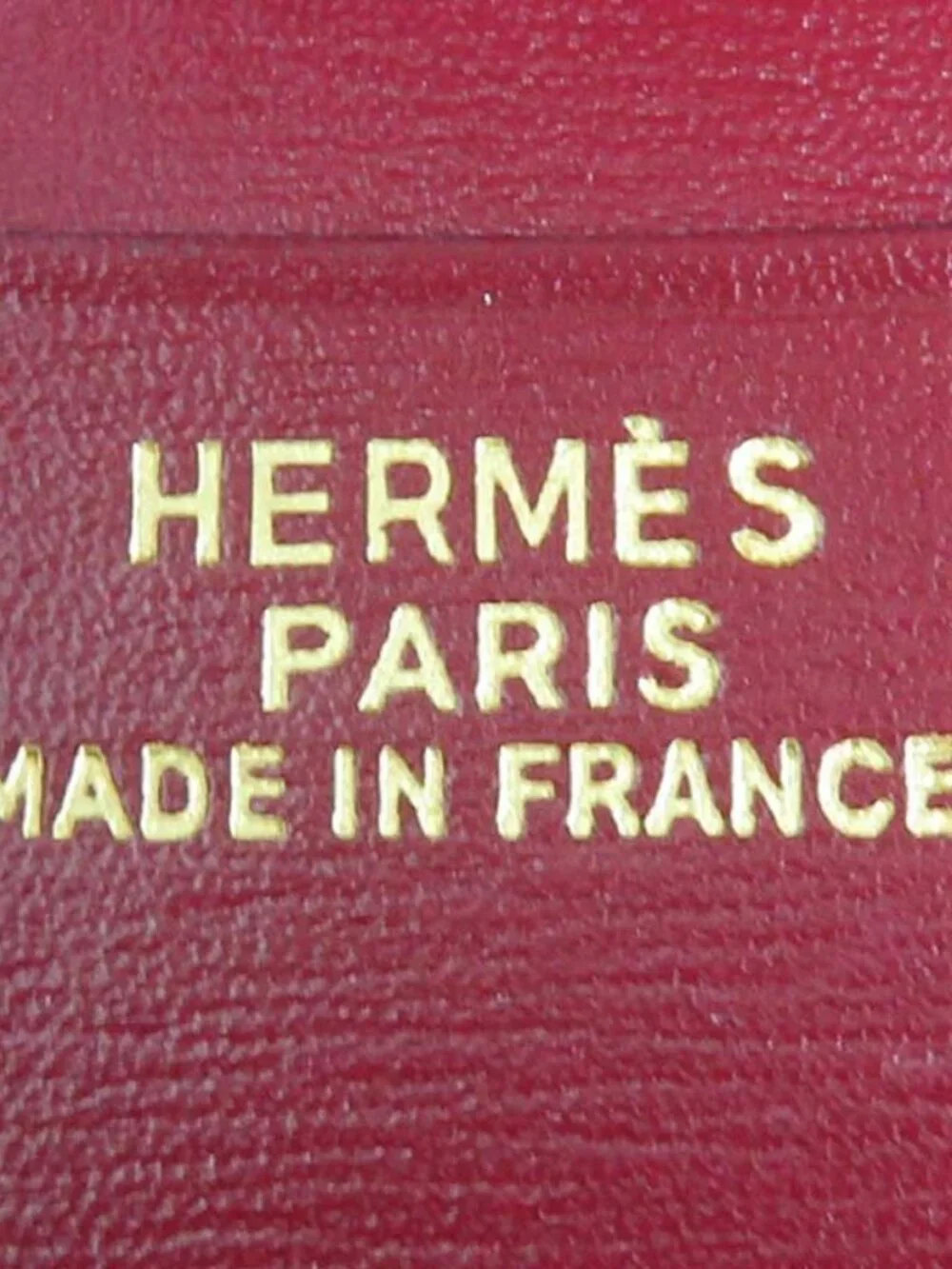 Hermes Notebook Cover Leather Black
